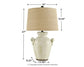 Emelda Ceramic Table Lamp (1/CN)