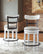 Valebeck UPH Swivel Barstool (1/CN) White