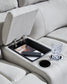 Social Pointe 6-Piece Reclining Sectional with Storage Console
