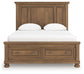 Feddinger Queen Panel Storage Bed