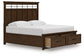 Taffenbrook King Panel Storage Bed