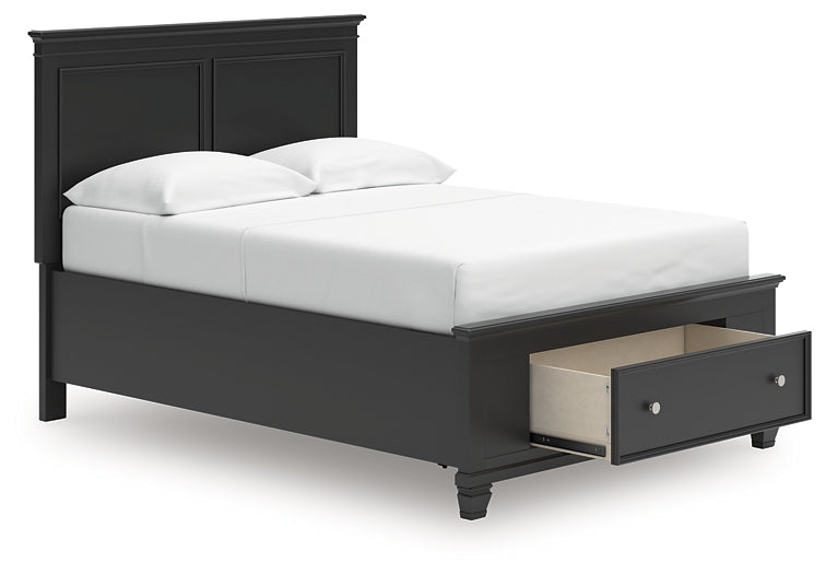 Lanolee Full Panel Storage Bed