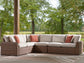 Dolan Creek 4-Piece Outdoor Sectional