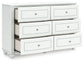 Kozlani Six Drawer Dresser