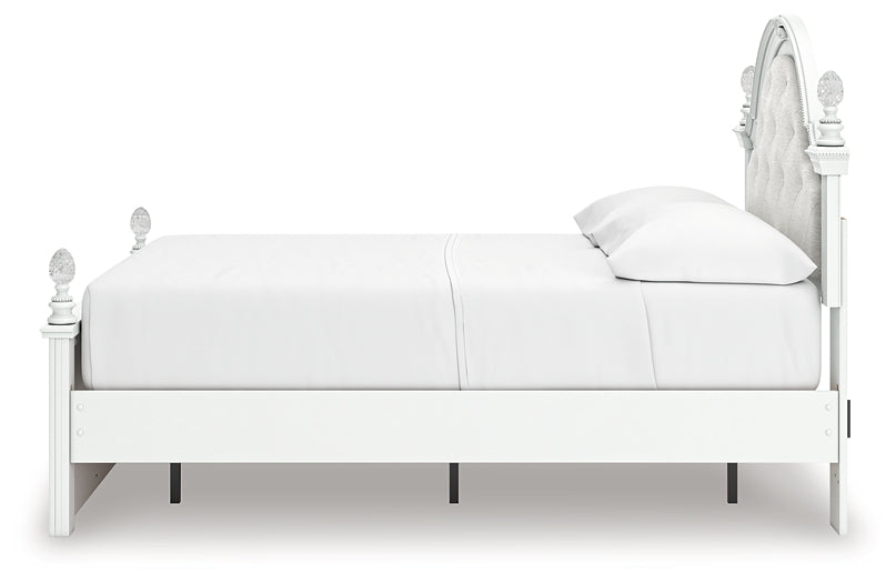 Kozlani Full Upholstered Panel Storage Bed